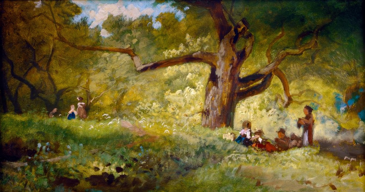 V lese od Carl Spitzweg