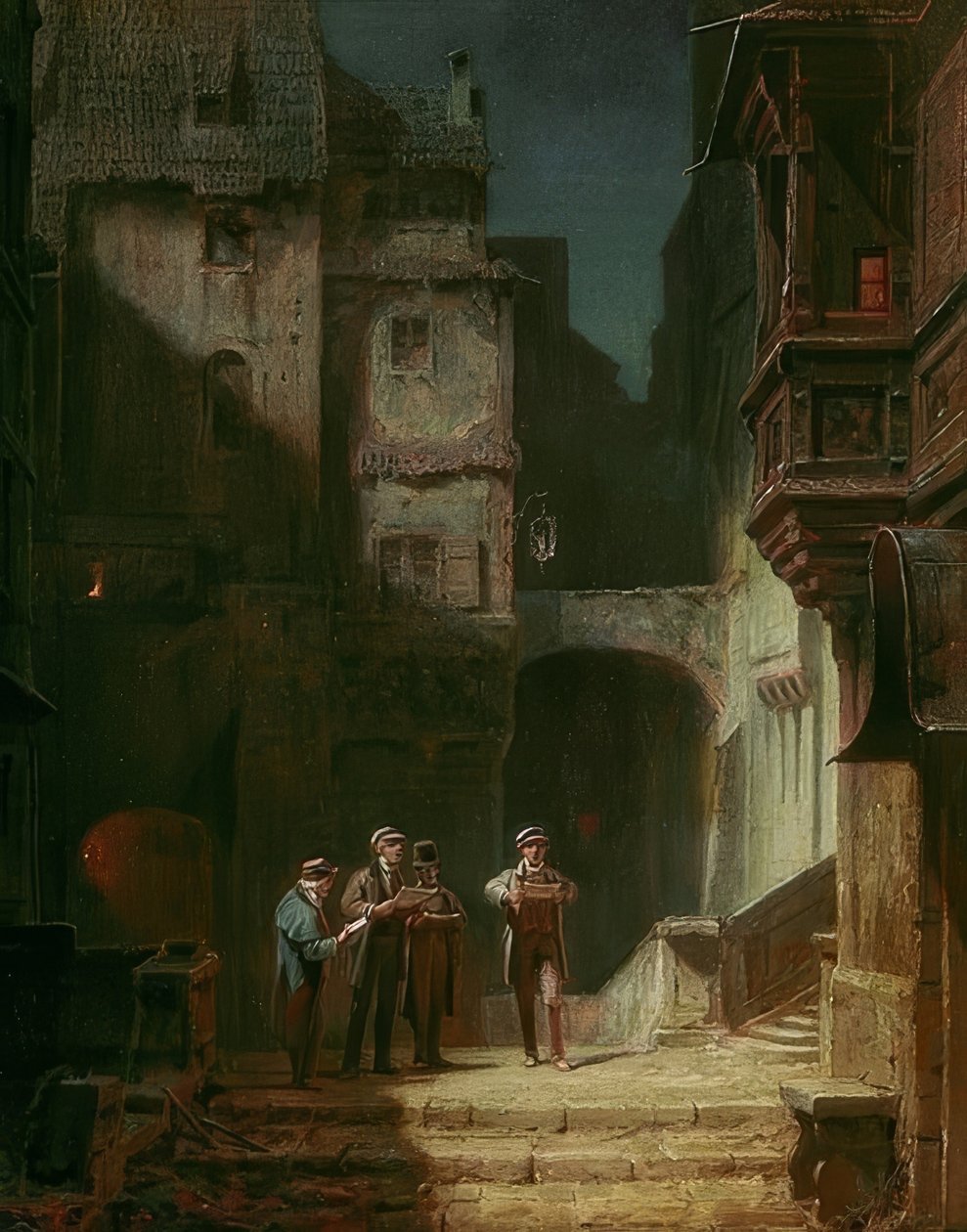 serenáda od Carl Spitzweg