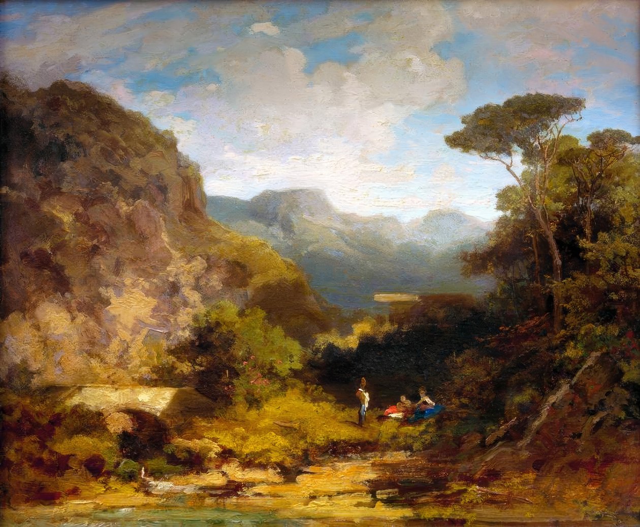 Jižní krajina od Carl Spitzweg