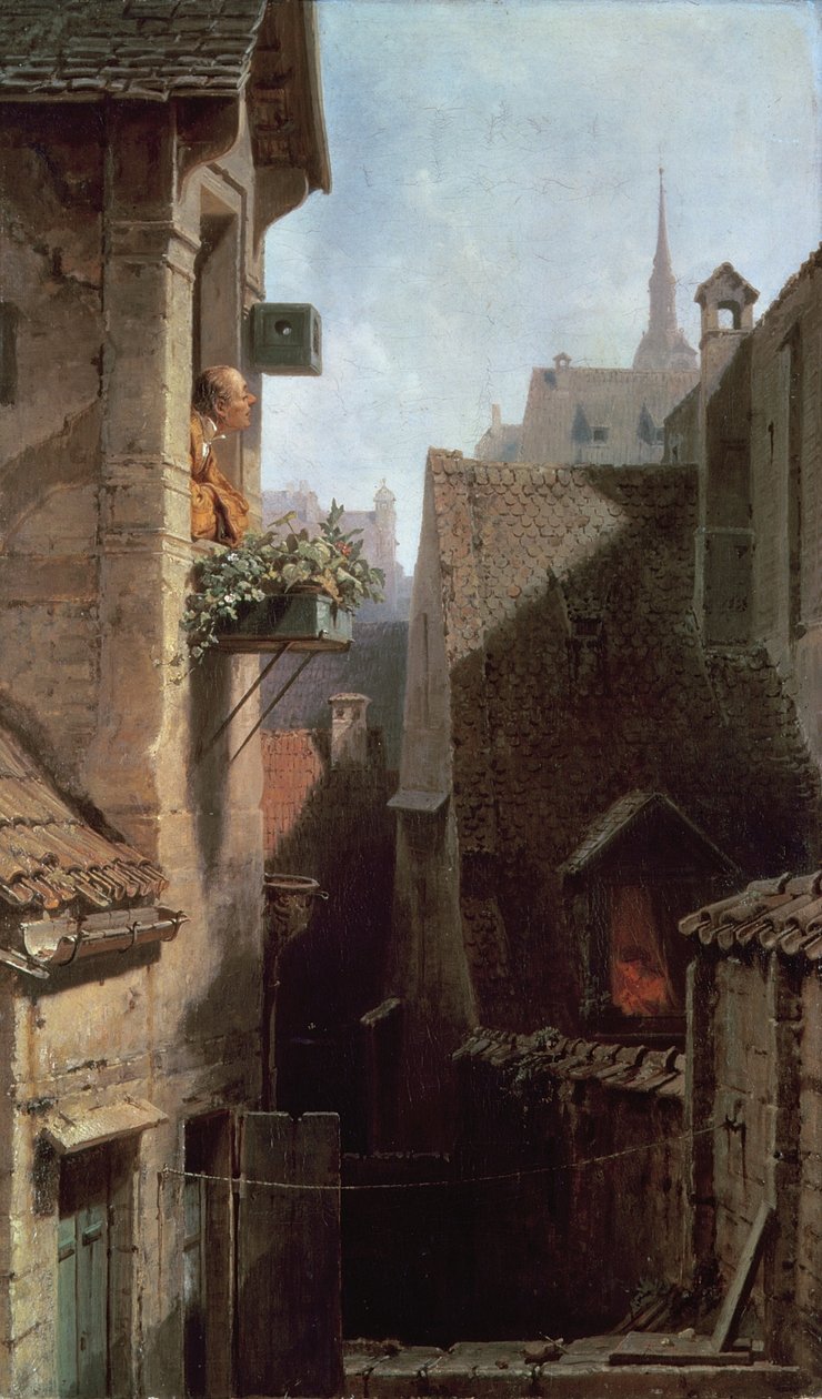 Hypochondr od Carl Spitzweg