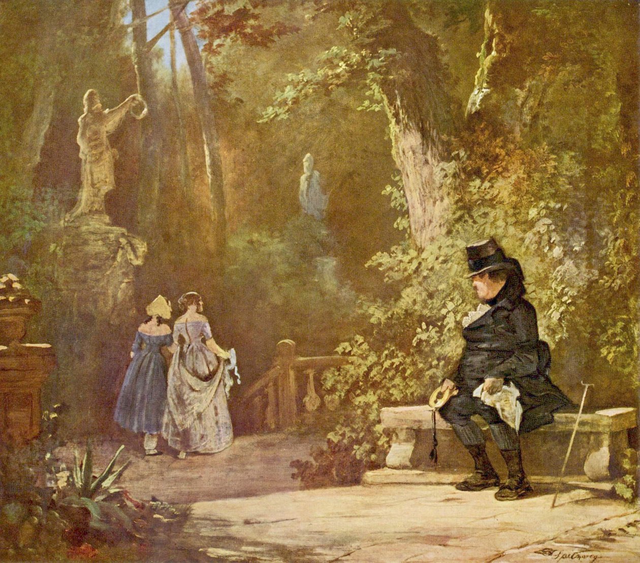 Vdovec od Carl Spitzweg