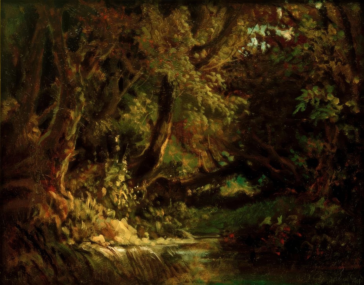 Waldinneres od Carl Spitzweg
