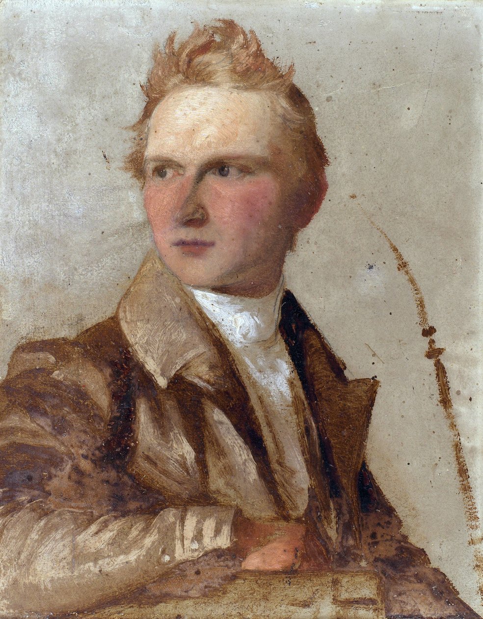 Portrét Wilhelma von Kuegelgen (1802-1867) Neff, Timofei Andrejevič (Carl Timoleon von Neff) (1805-1876) od Carl Timoleon von Neff