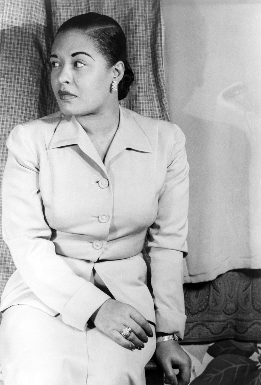 Billie Holiday (1915-1959) americká jazzová zpěvačka 23. března od Carl Van Vechten