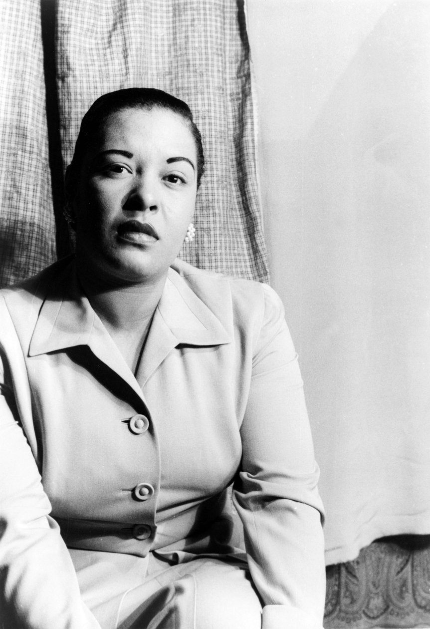 Billie Holiday (1915-1959) americká jazzová zpěvačka 23. března od Carl Van Vechten