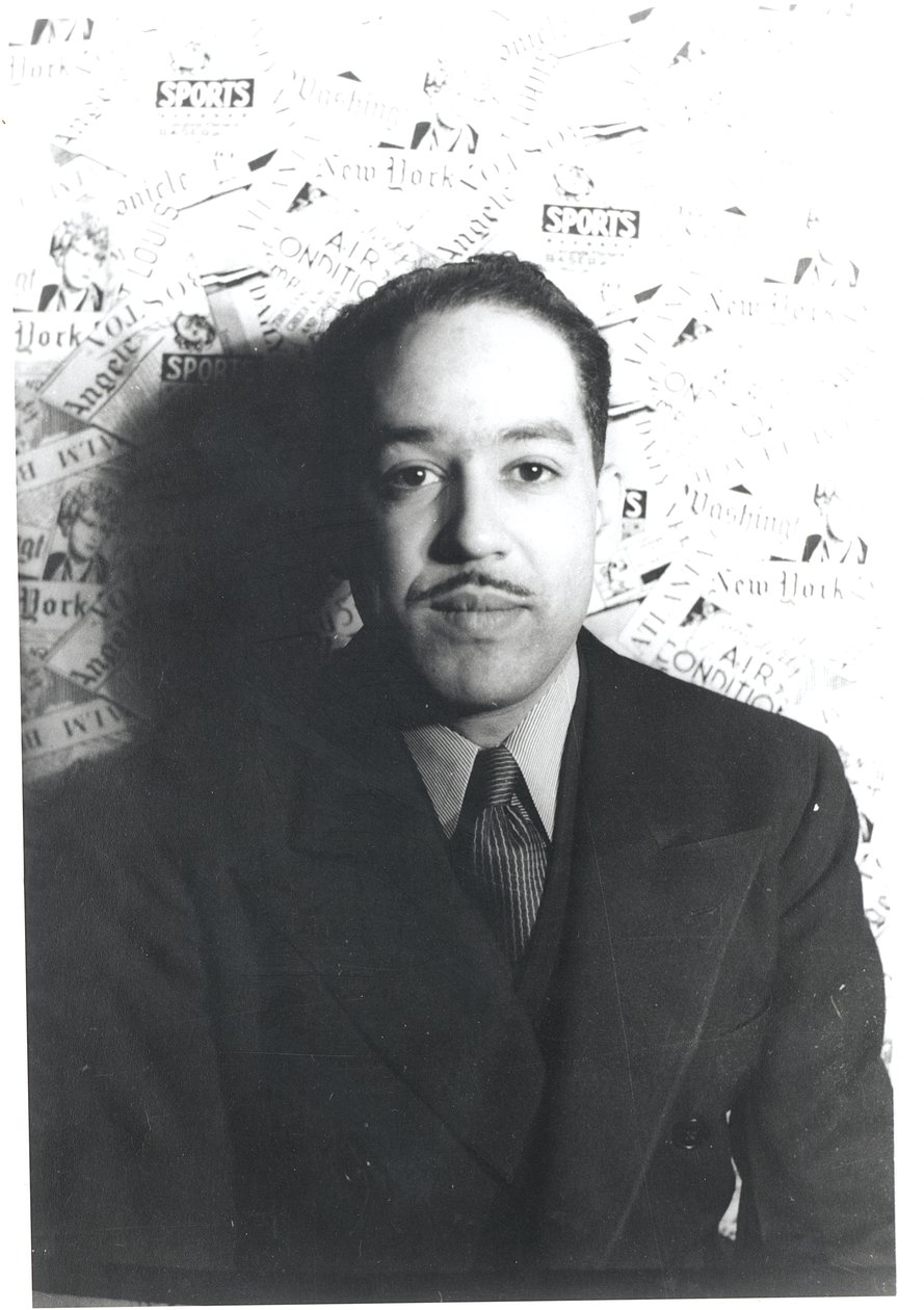 Langston Hughes (1902-1967) 29. února 1936 (želatinový stříbrný tisk) od Carl Van Vechten