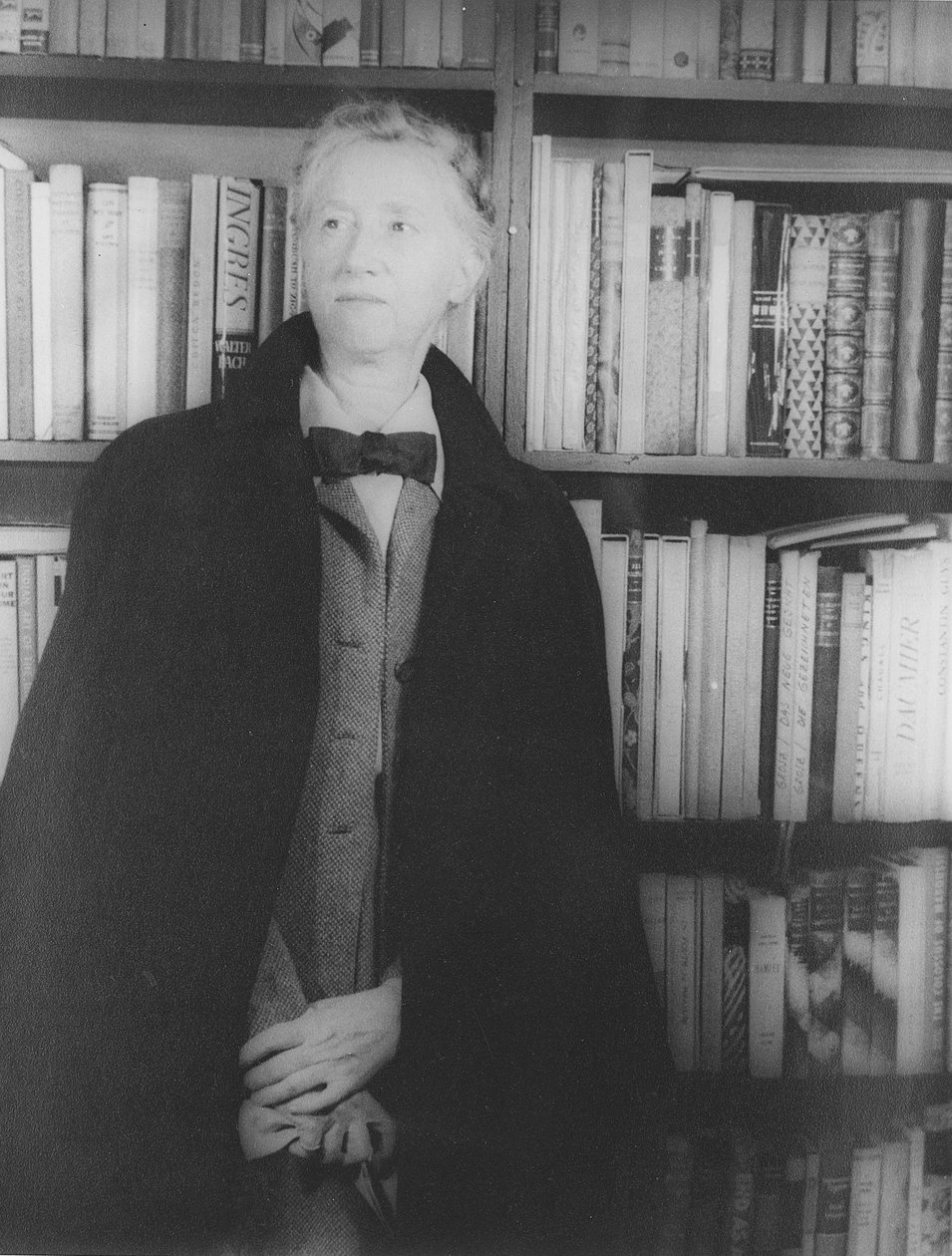 Marianne Moore (1887-1972) 13. listopadu 1948 (želatinový stříbrný tisk) od Carl Van Vechten