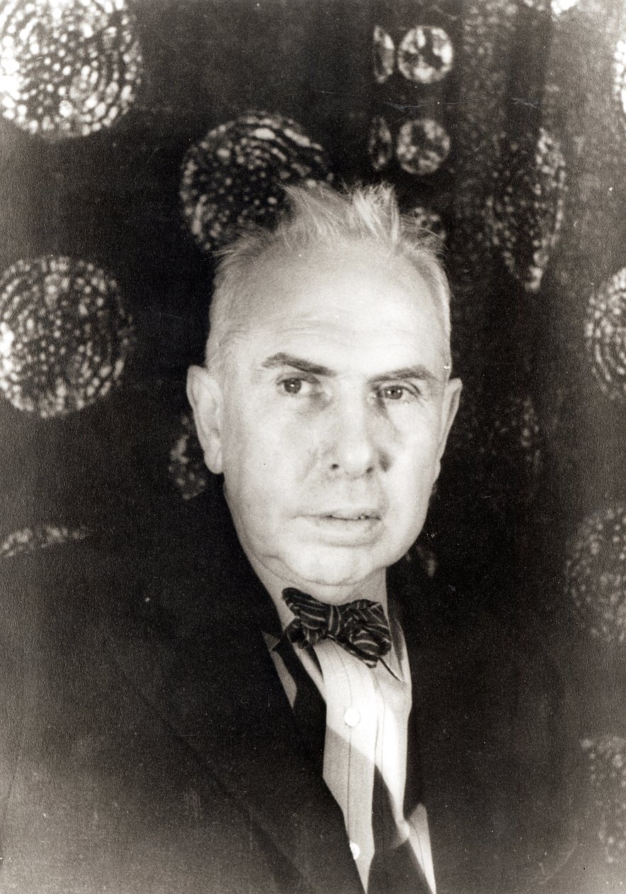 Theodore Dreiser (1871-1945) 8. listopadu 1933 (želatinový stříbrný tisk) od Carl Van Vechten