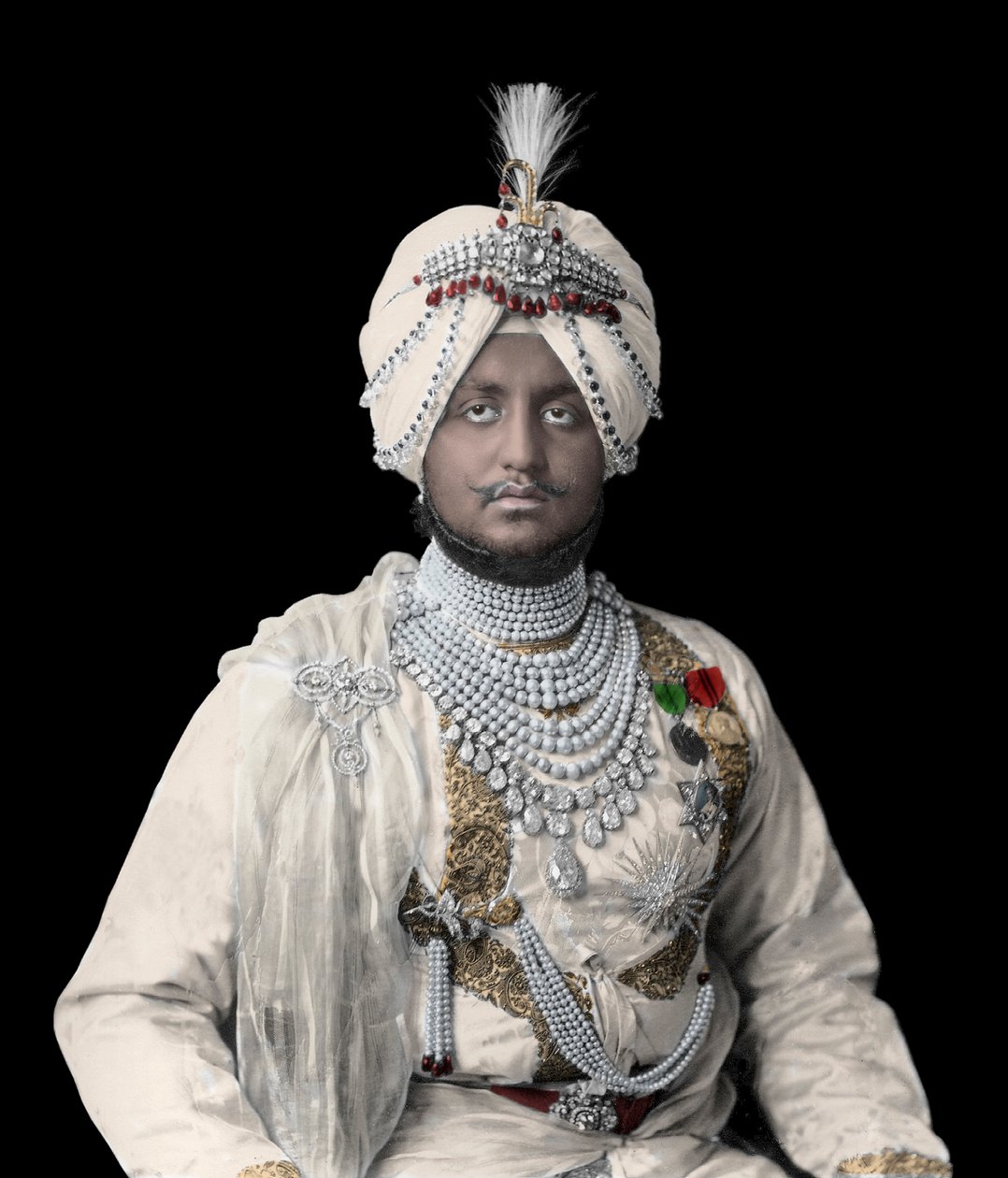 Bhupinder Singh z Patialy, Maharaja od Carl Vandyk
