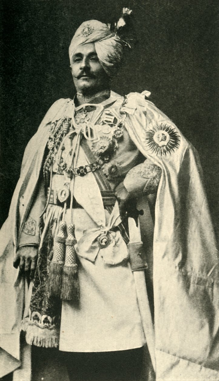 Sir Pertab Singh, konec 19. století, c1920. od Carl Vandyk