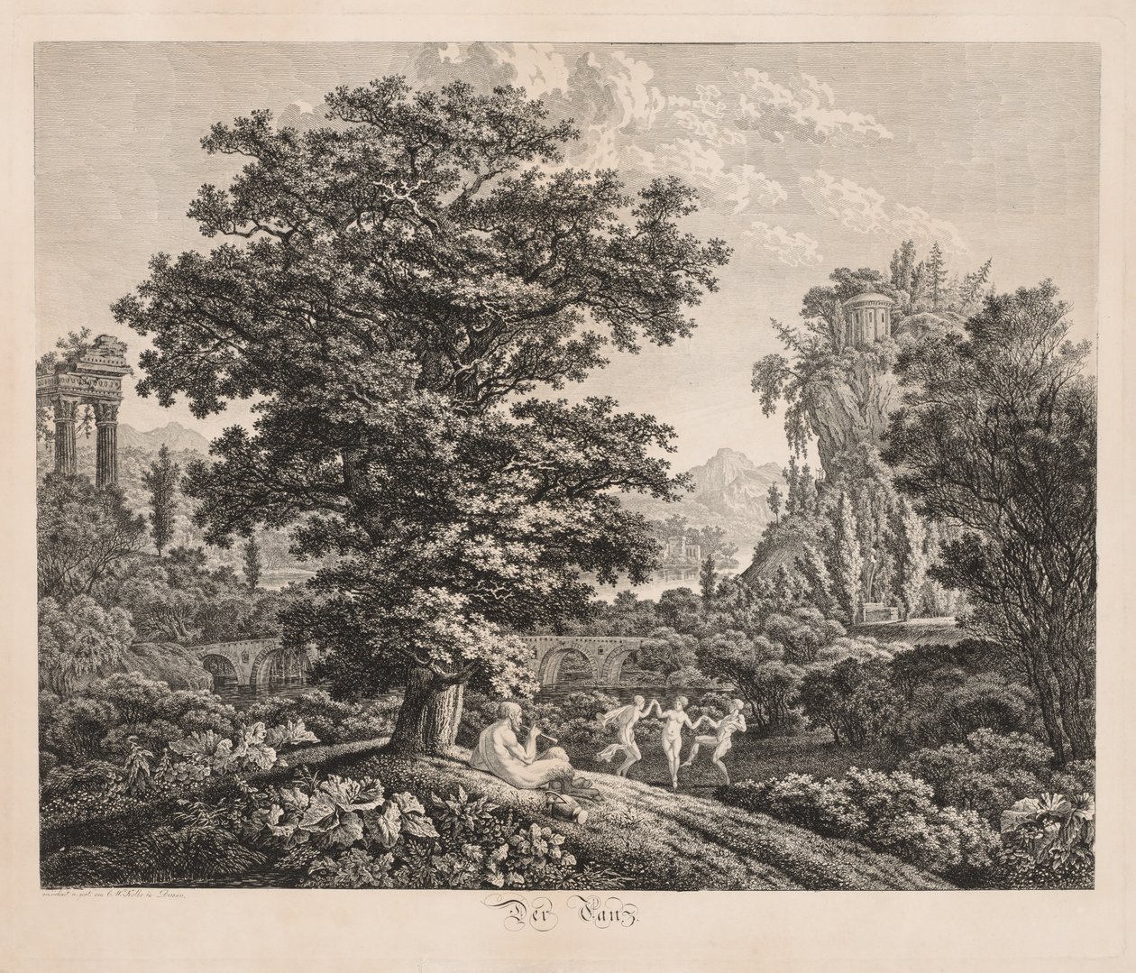 Tanec, 1799. od Carl Wilhelm Kolbe I