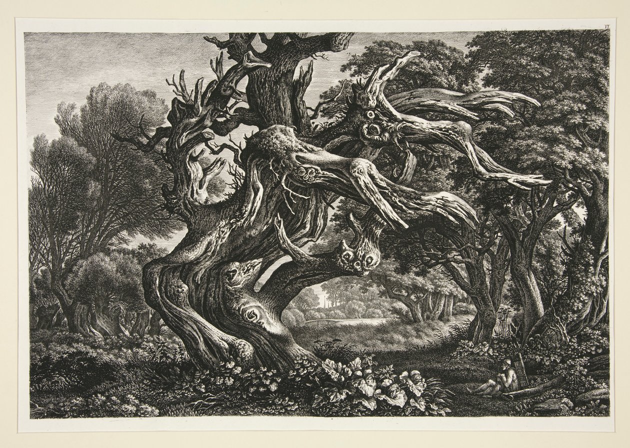 Krajina od Carl Wilhelm Kolbe the elder