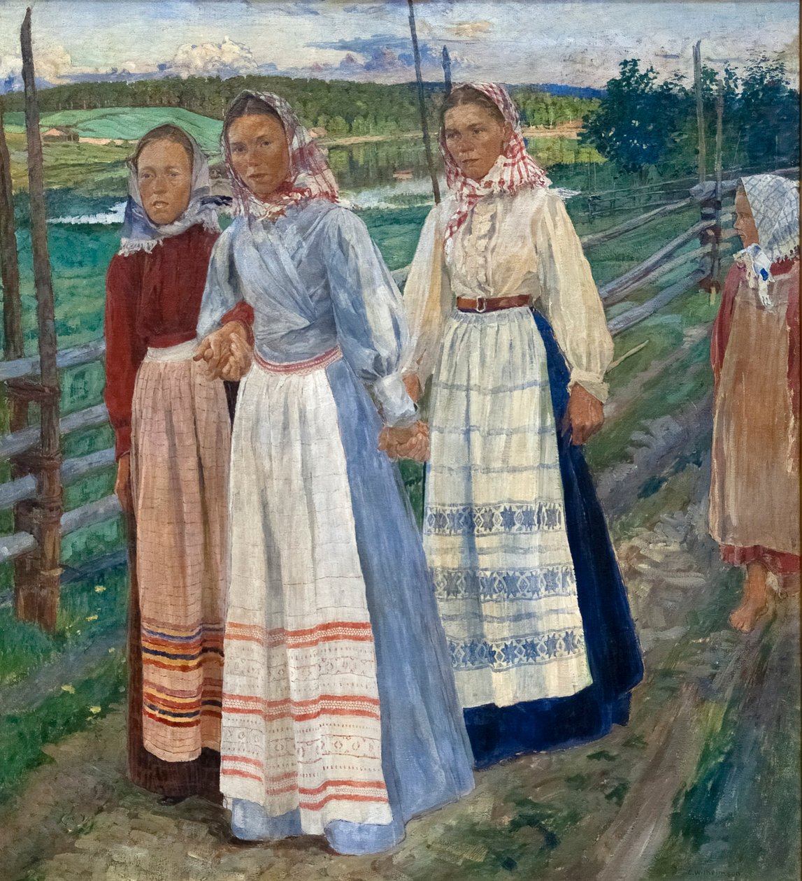 Sobotní večer od Carl Wilhelm Wilhelmson