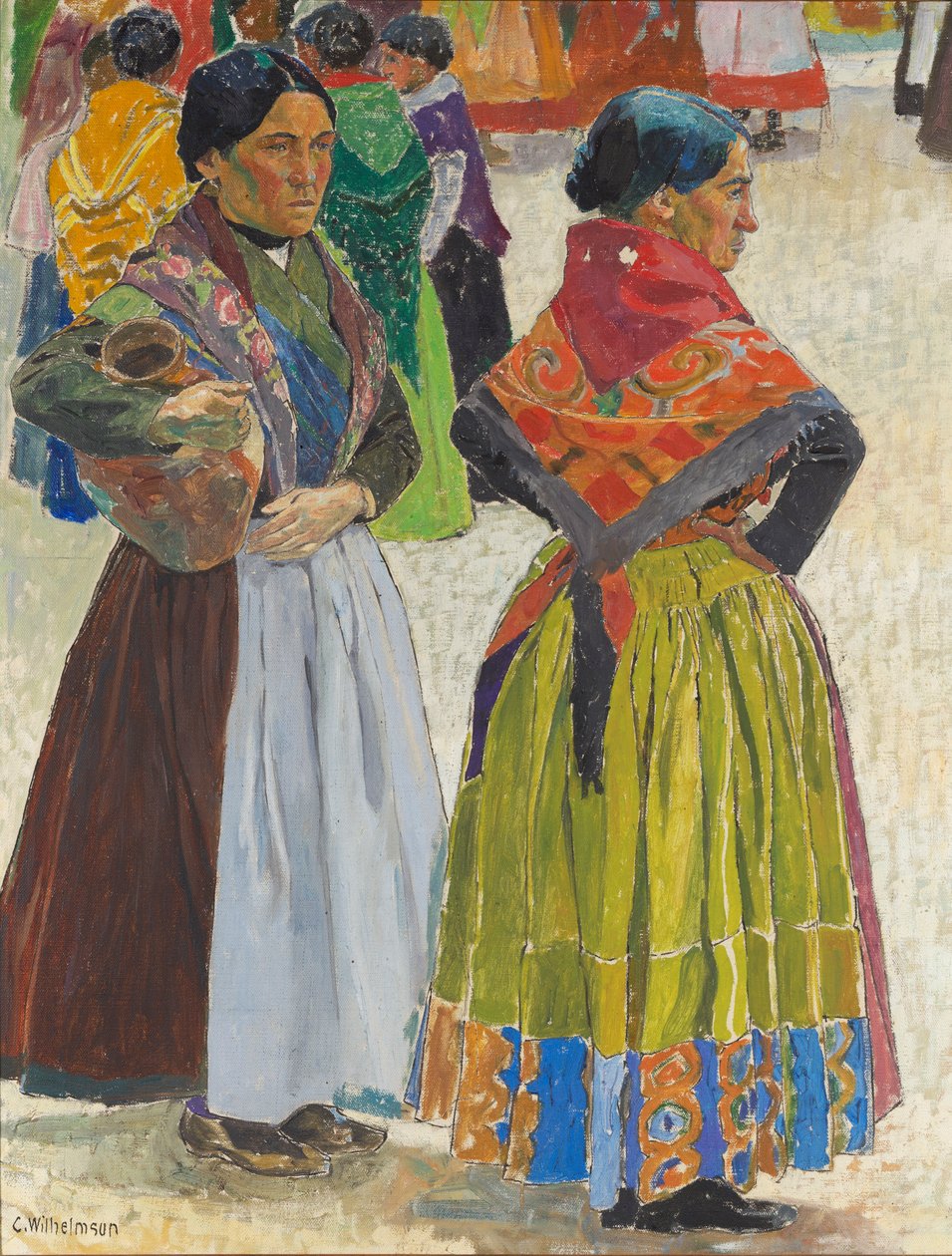 Španělské ženy od Carl Wilhelm Wilhelmson