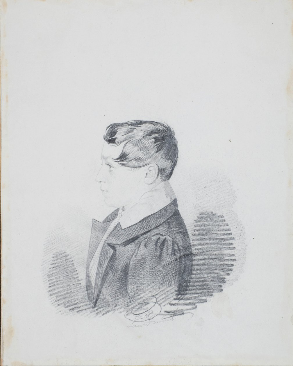 Portrét hraběte Leonida Michajloviče Golitsyna 1806-1860, 30. léta 19. století. od Carl von Hampeln