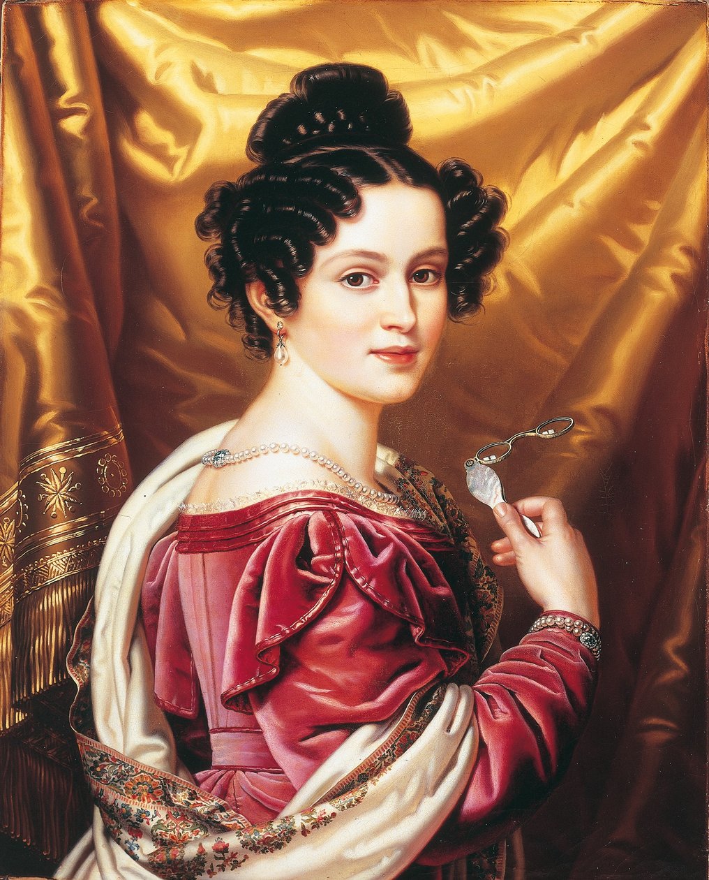 Carl von Sales - Retrato de Henriette de Austria (1828) od Carl von Sales