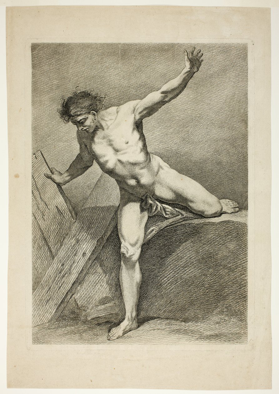 Figura, z knihy Six Figures Académiques od Carle van Loo