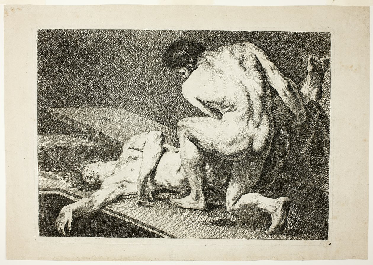 Figura, z knihy Six Figures Académiques od Carle van Loo