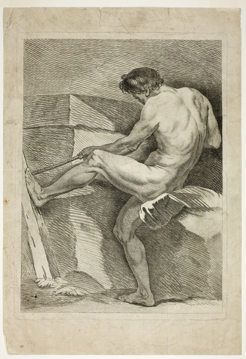 Figura, z knihy Six Figures Académiques od Carle van Loo