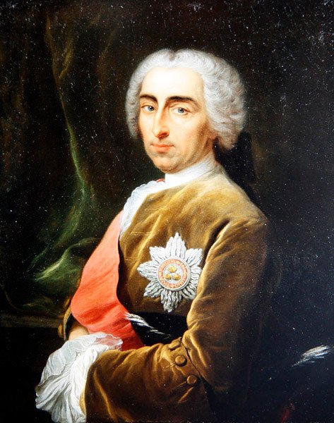 Portrét prvního vikomta Batemana (olej na plátně) od Carle van Loo