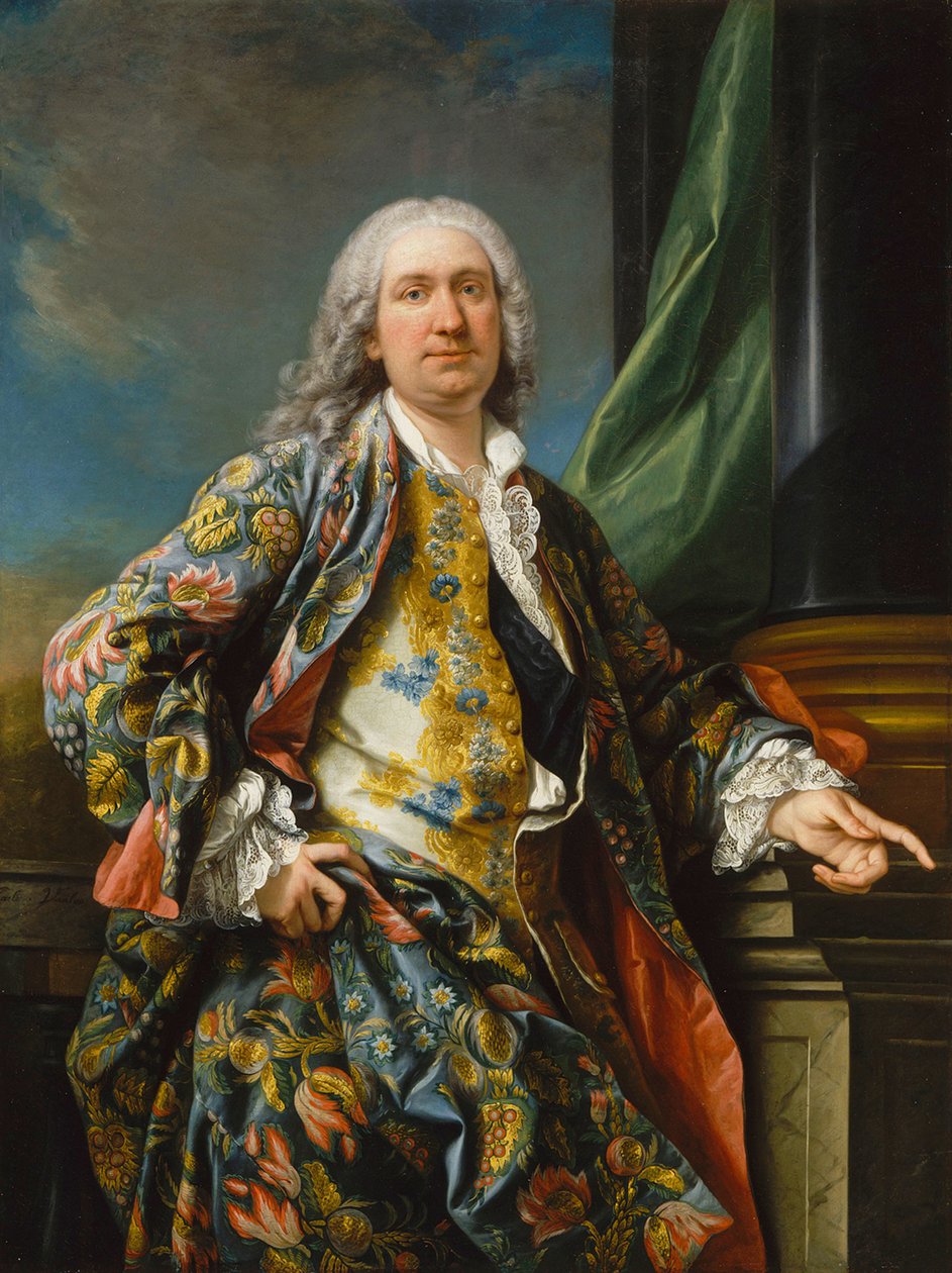 Portrét neznámého muže, cca 1735-1739 od Carle van Loo
