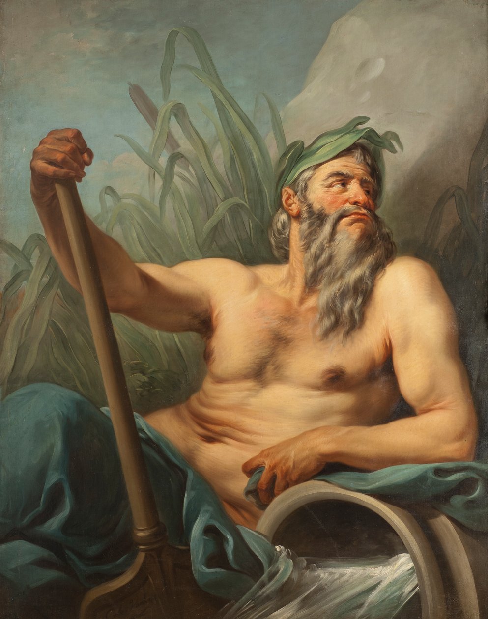 Řeka Bůh, kolem 1735-65 od Carle van Loo