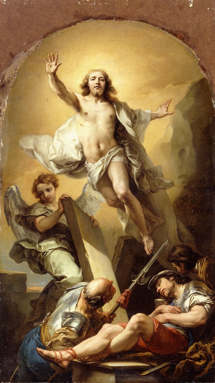 vzkříšení, od Carle van Loo