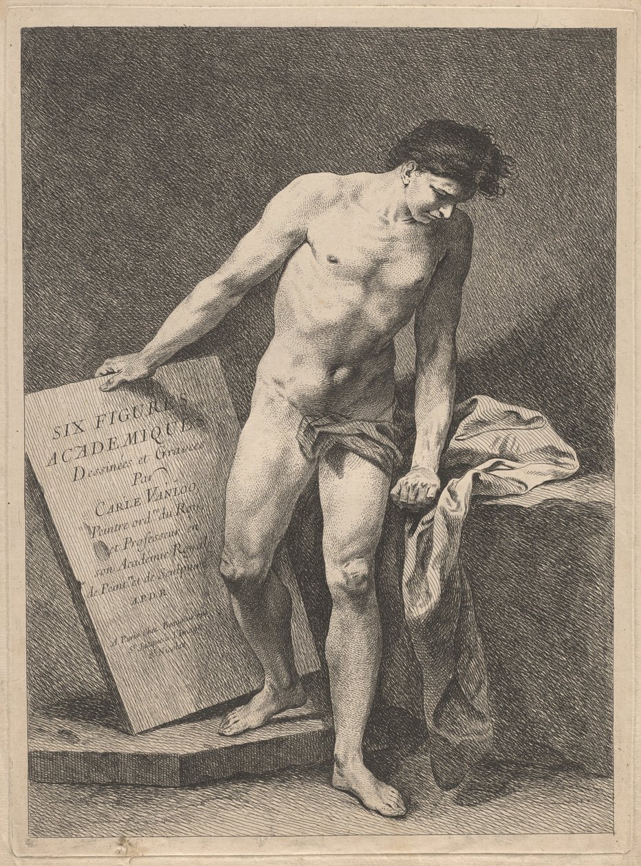 Titulní strana od Carle van Loo