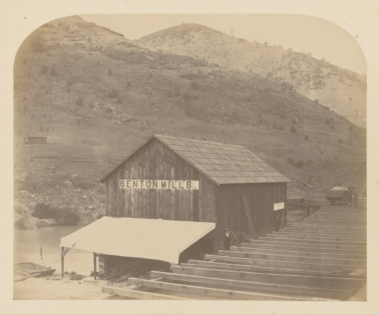 (Benton Mills) od Carleton E. Watkins