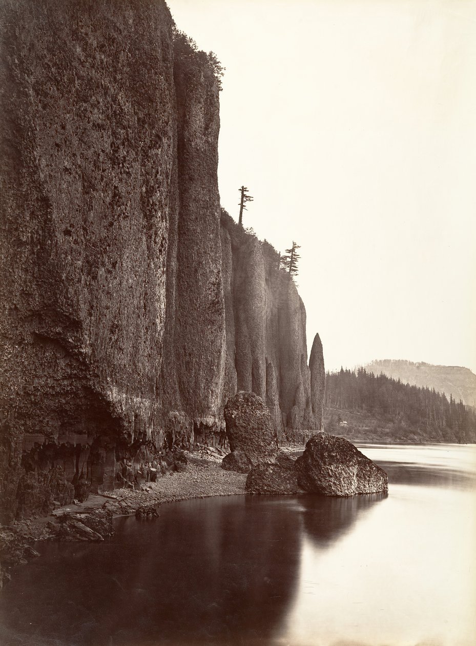 Cape Horn, Columbia River, Oregon, 1867. od Carleton Emmons Watkins