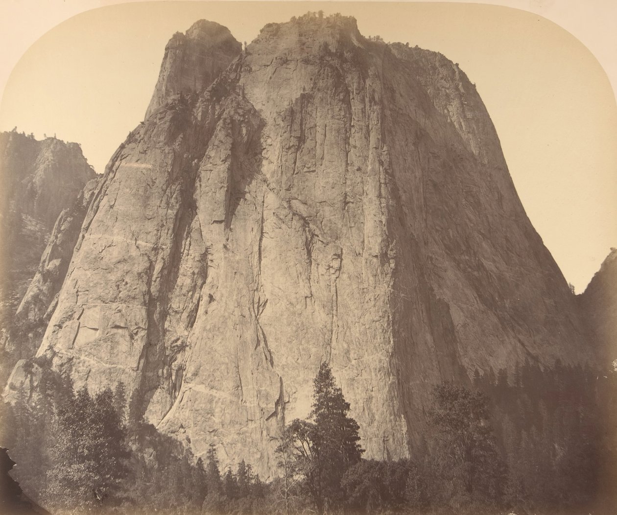 Katedrála Rock, 1861. od Carleton Emmons Watkins