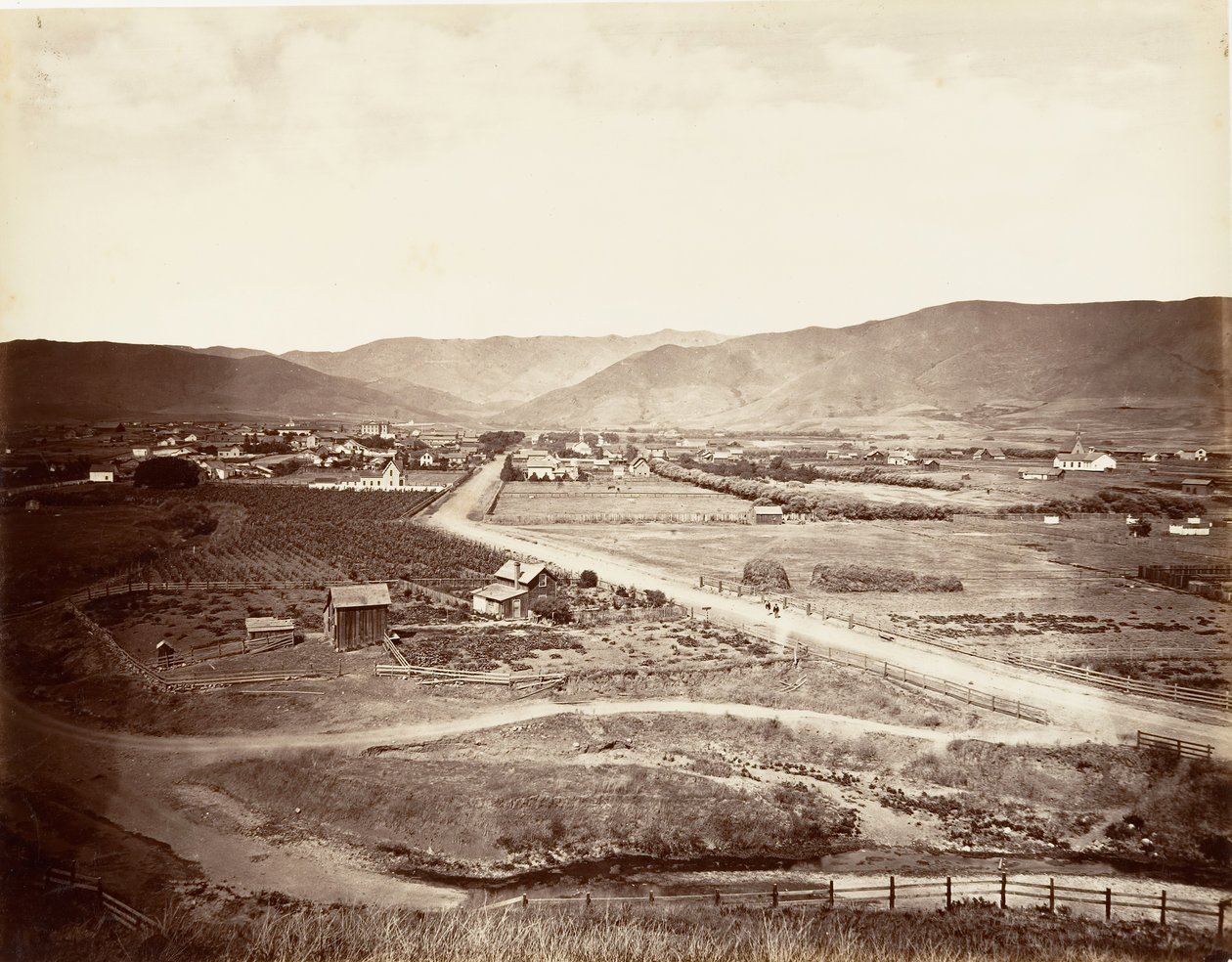 St. Louis, 1876, vytištěno ca. 1876. od Carleton Emmons Watkins