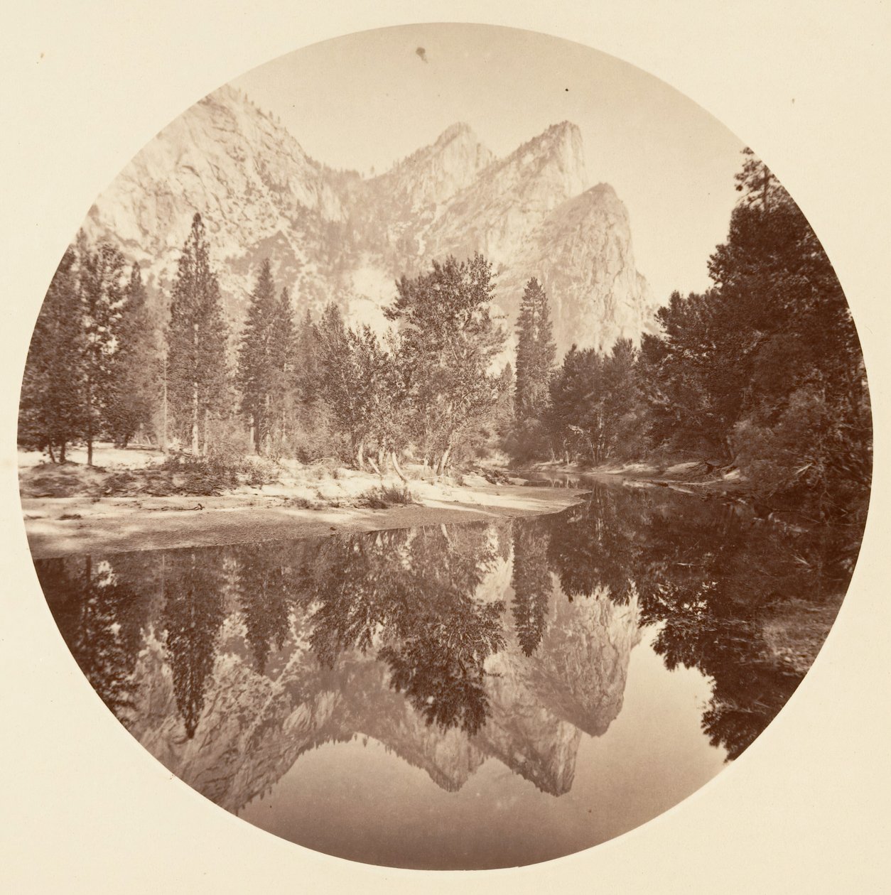 [Yosemitský národní park, Kalifornie], ca. 1878. od Carleton Emmons Watkins