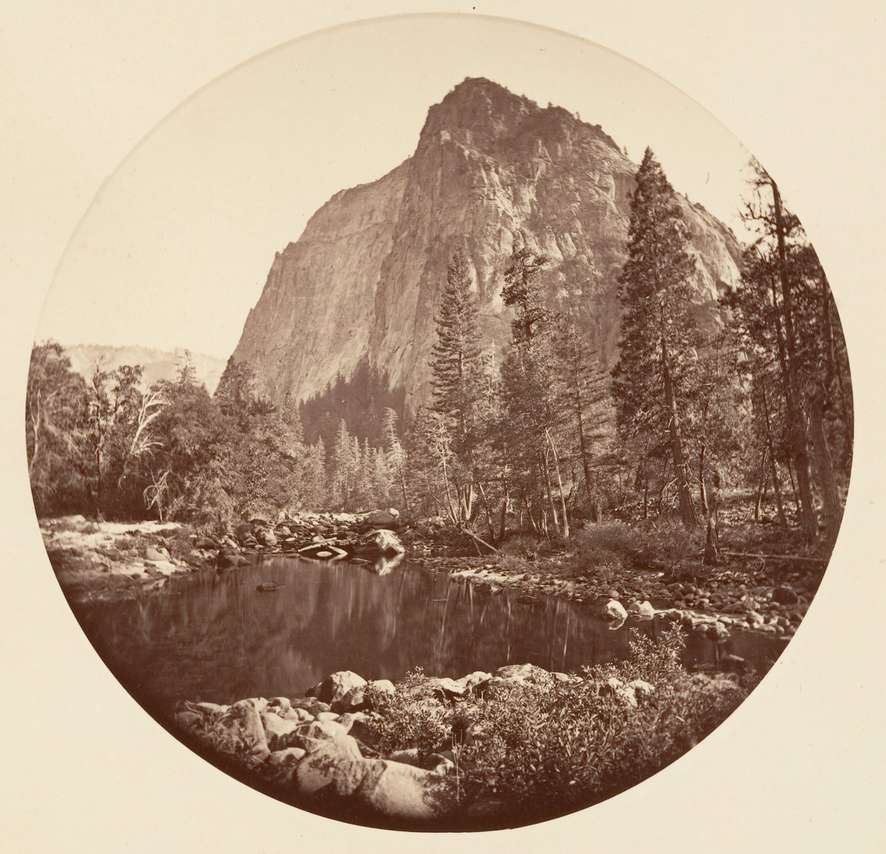 [Yosemitský národní park, Kalifornie], ca. 1878. od Carleton Emmons Watkins