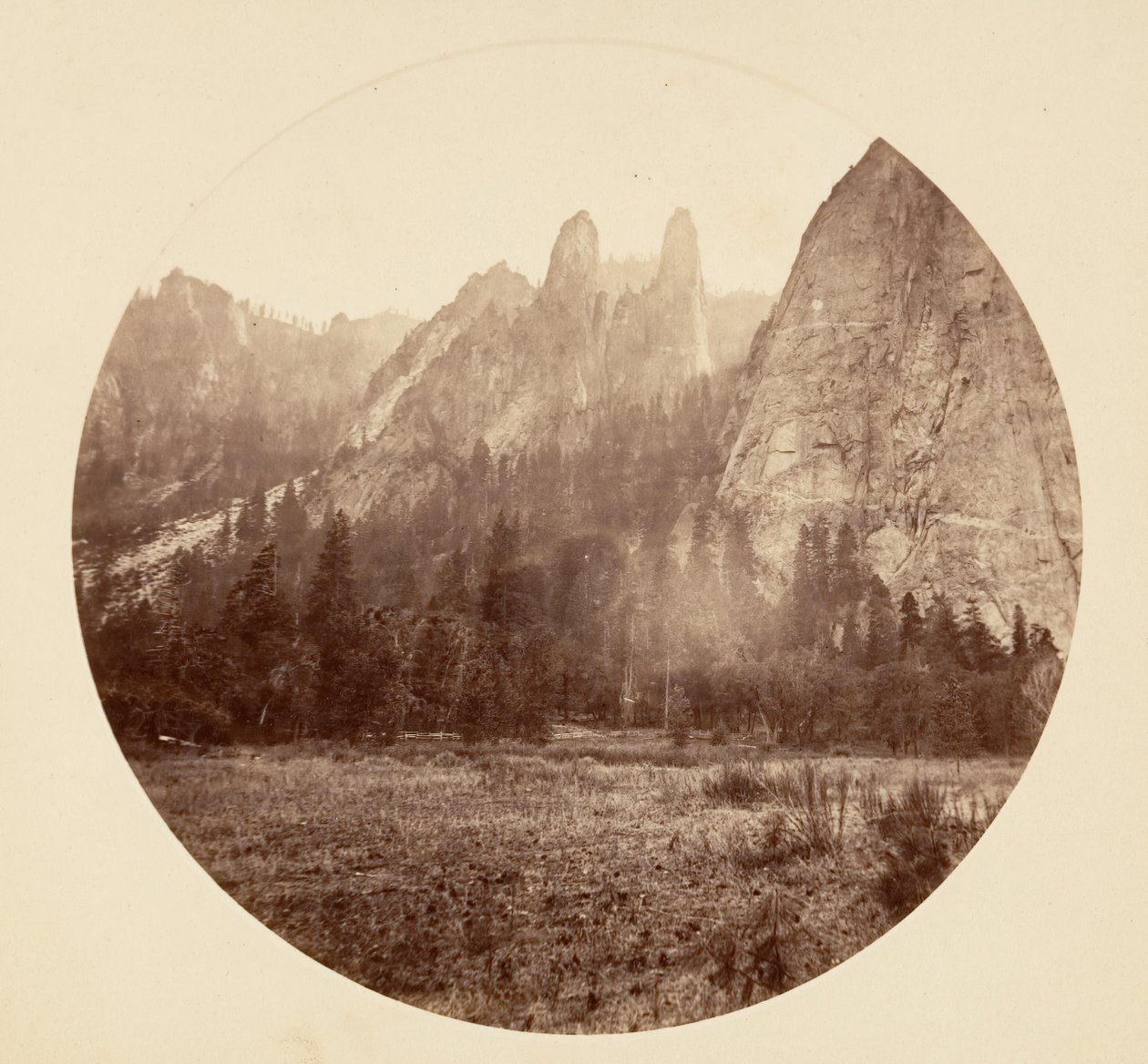 [Yosemitský národní park, Kalifornie], ca. 1878. od Carleton Emmons Watkins