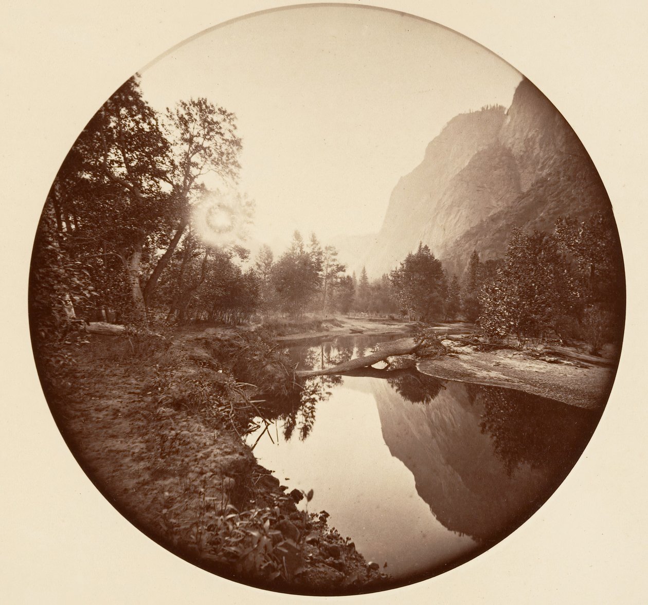 [Yosemitský národní park, Kalifornie], ca. 1878. od Carleton Emmons Watkins