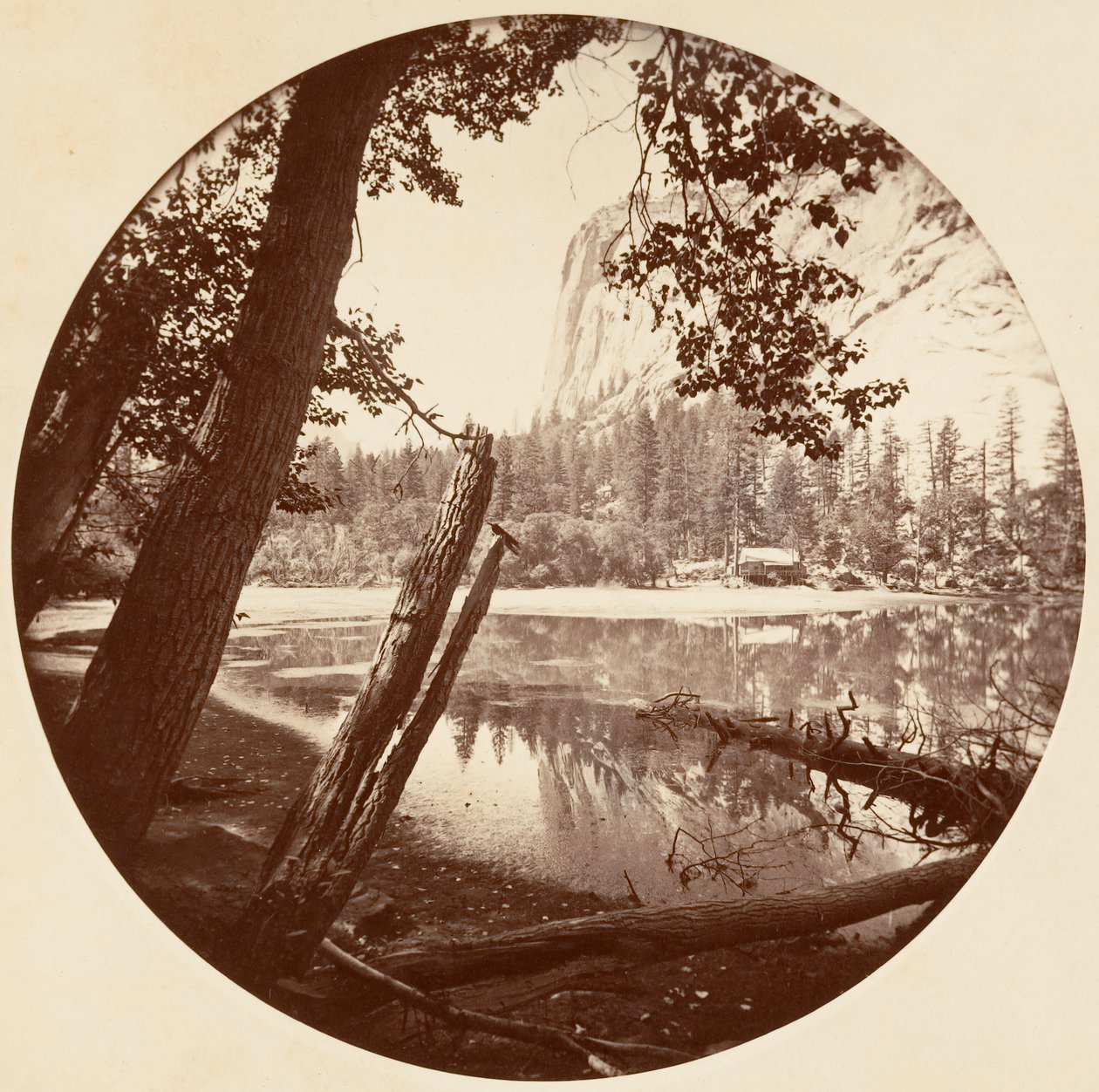 [Yosemitský národní park, Kalifornie], ca. 1878. od Carleton Emmons Watkins