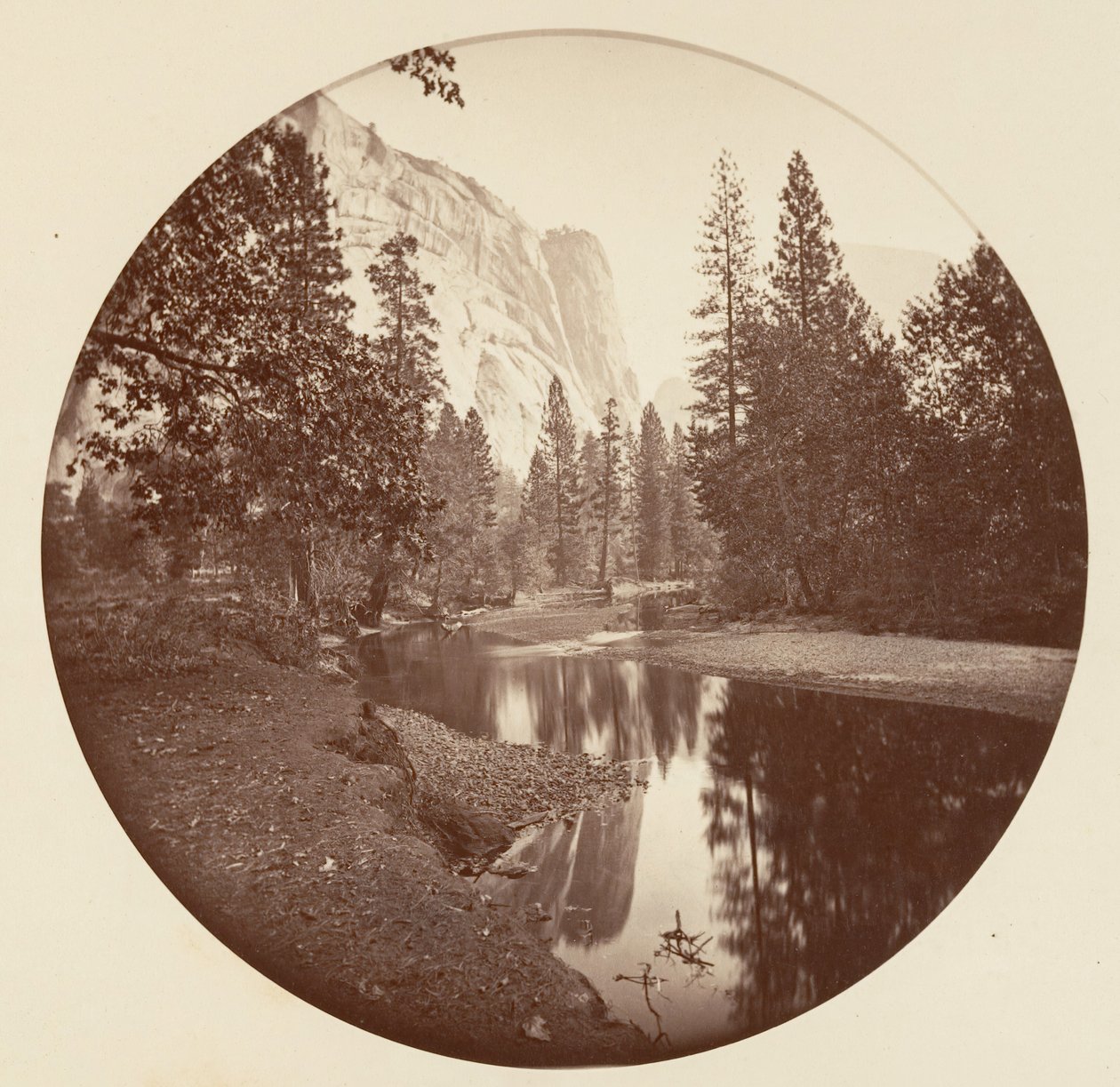 [Yosemitský národní park, Kalifornie], ca. 1878. od Carleton Emmons Watkins
