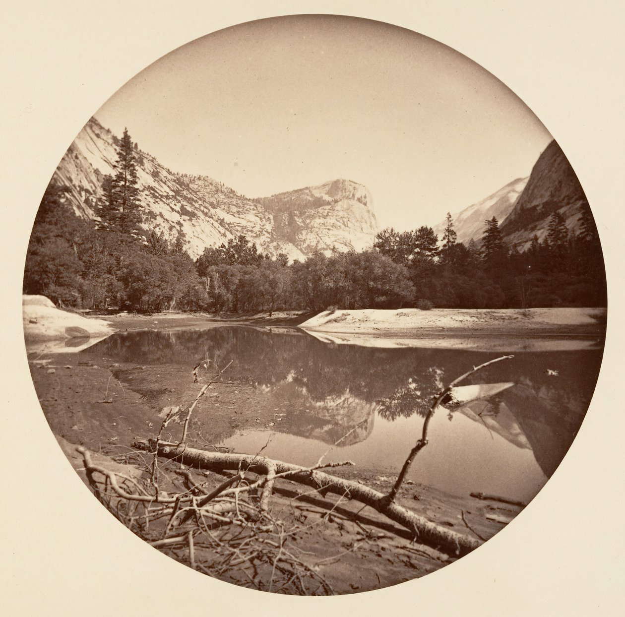 [Yosemitský národní park, Kalifornie], ca. 1878. od Carleton Emmons Watkins