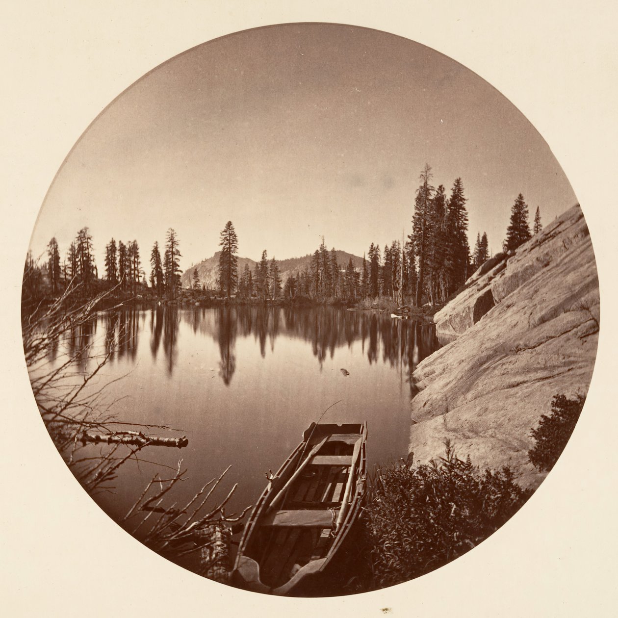 [Yosemitský národní park, Kalifornie], ca. 1878. od Carleton Emmons Watkins