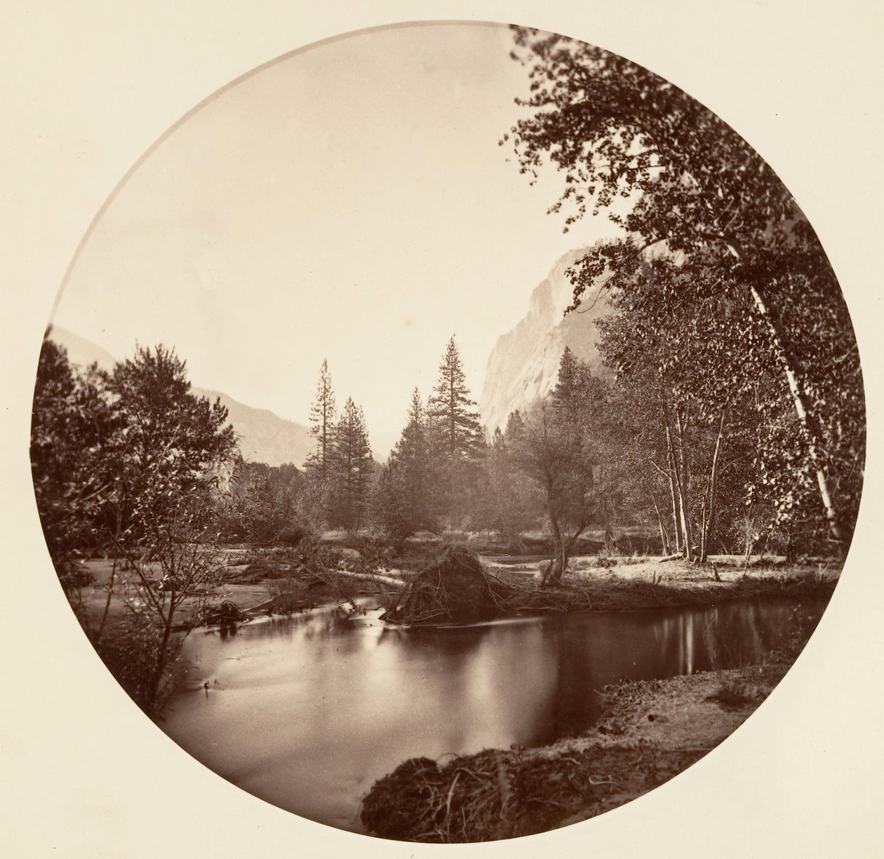 [Yosemitský národní park, Kalifornie], ca. 1878. od Carleton Emmons Watkins