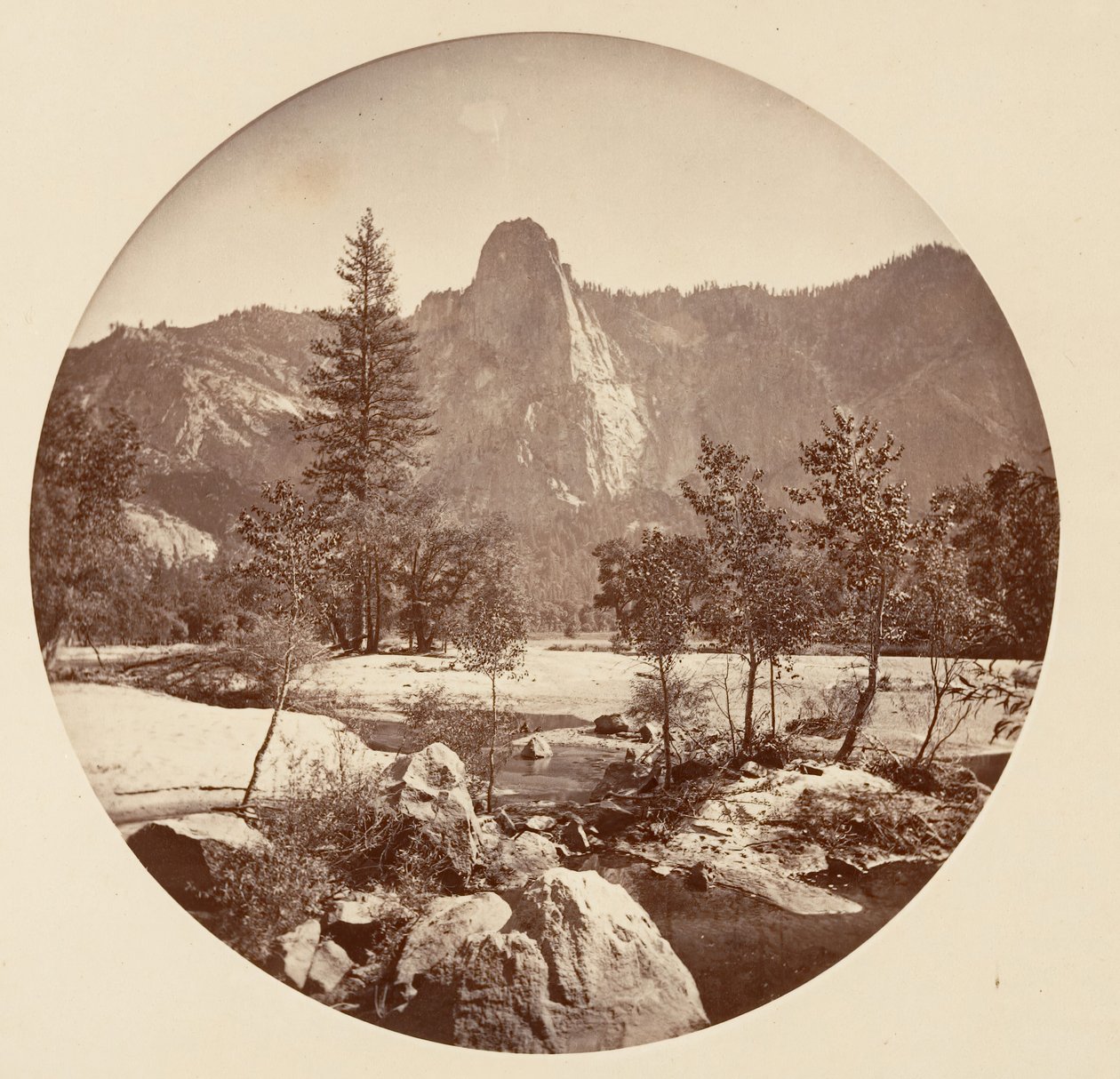 [Yosemitský národní park, Kalifornie], ca. 1878. od Carleton Emmons Watkins