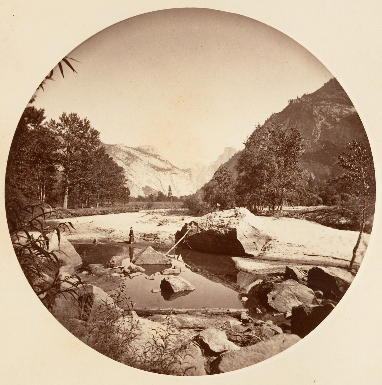 [Yosemitský národní park, Kalifornie], ca. 1878. od Carleton Emmons Watkins