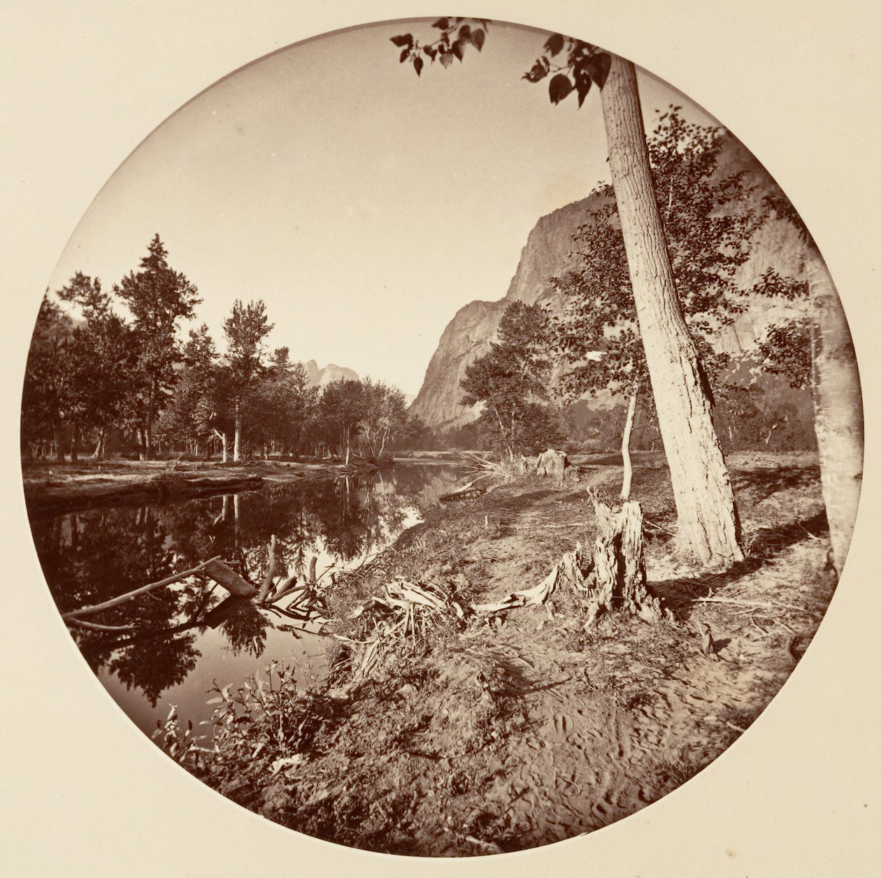 [Yosemitský národní park, Kalifornie], ca. 1878. od Carleton Emmons Watkins