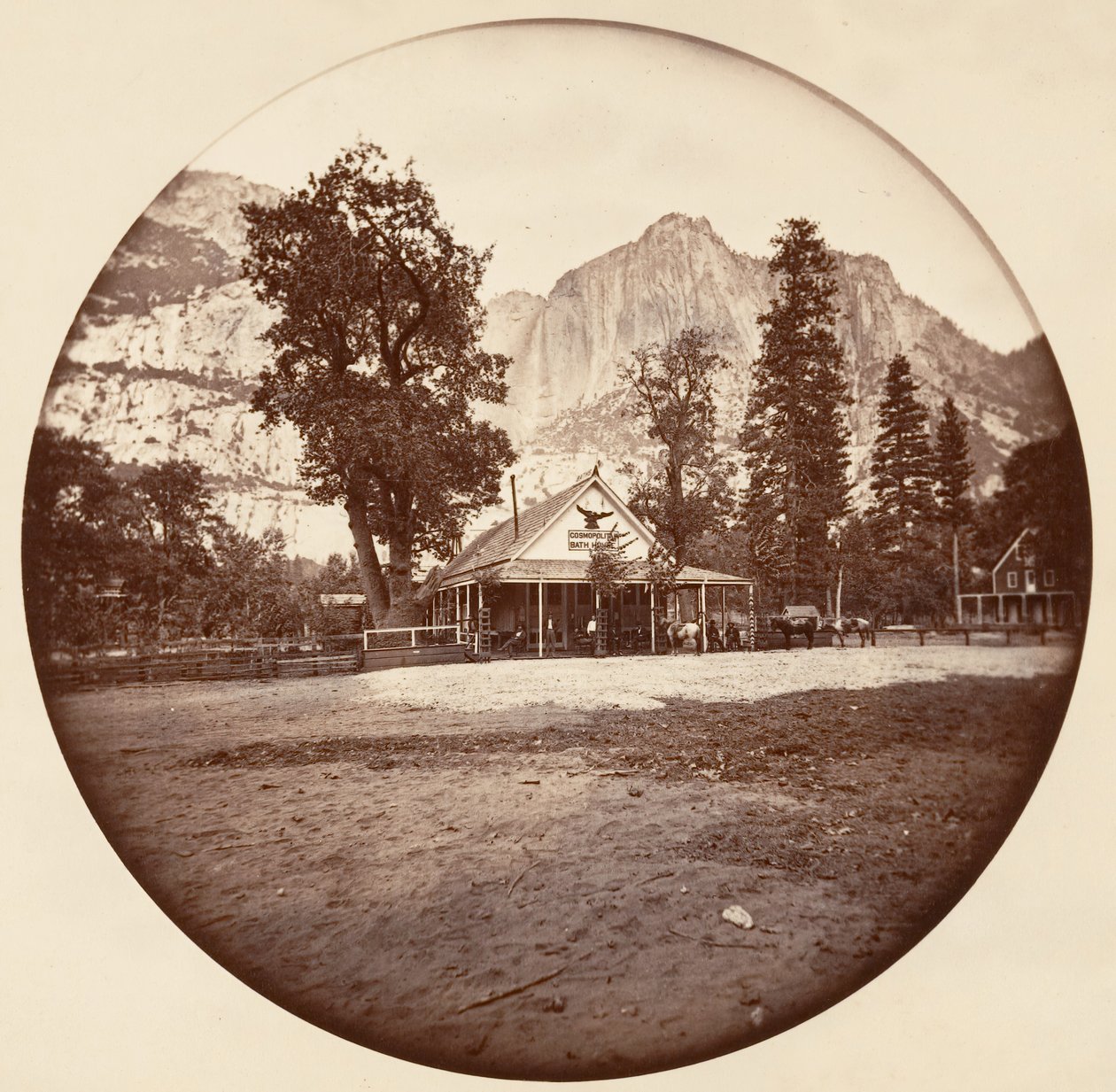 [Yosemitský národní park, Kalifornie], ca. 1878. od Carleton Emmons Watkins