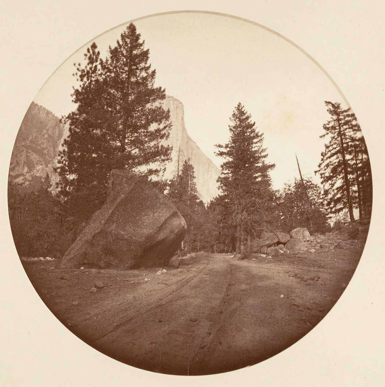 [Yosemitský národní park, Kalifornie], ca. 1878. od Carleton Emmons Watkins