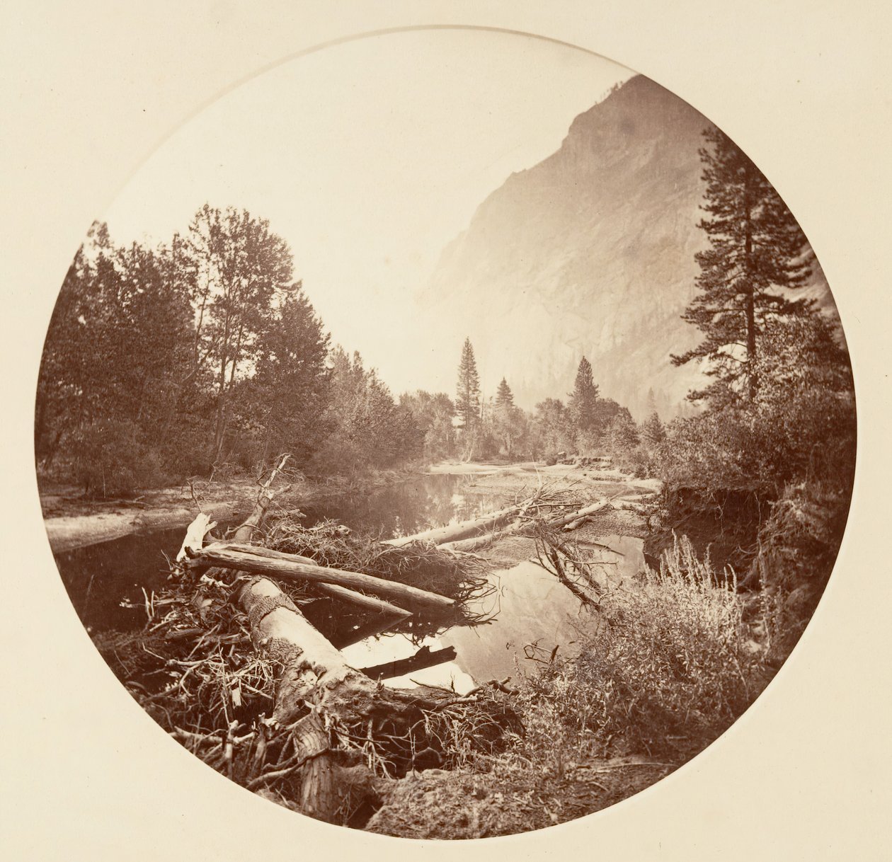 [Yosemitský národní park, Kalifornie], ca. 1878. od Carleton Emmons Watkins