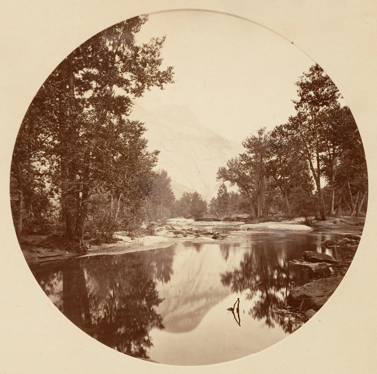 [Yosemitský národní park, Kalifornie], ca. 1878. od Carleton Emmons Watkins