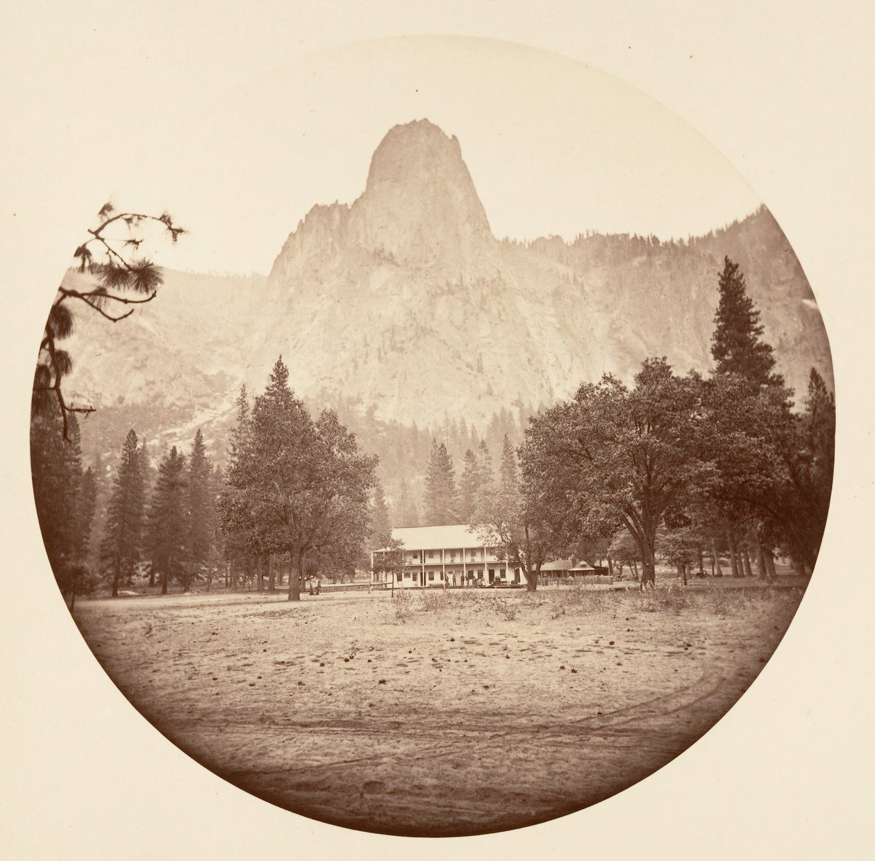 [Yosemitský národní park, Kalifornie], ca. 1878. od Carleton Emmons Watkins