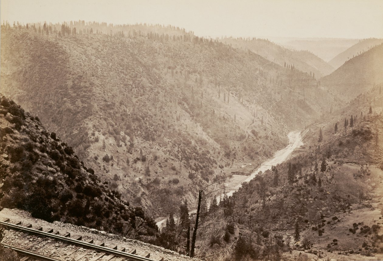 [Americká řeka z mysu Horn] od Carleton Watkins